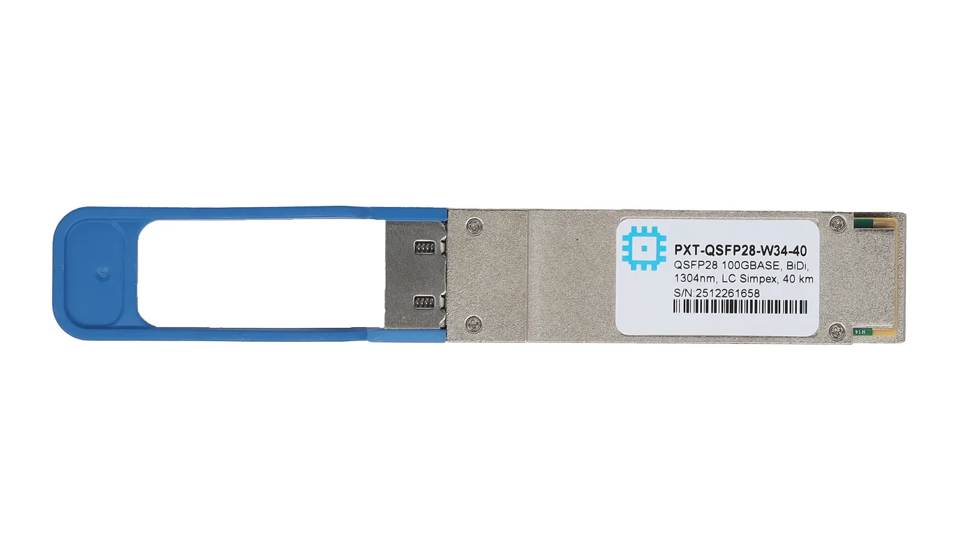 Модуль, QSFP28 100GBASE, BiDi, 1304нм, LC Simpex, дальность до 40 км — фото 2