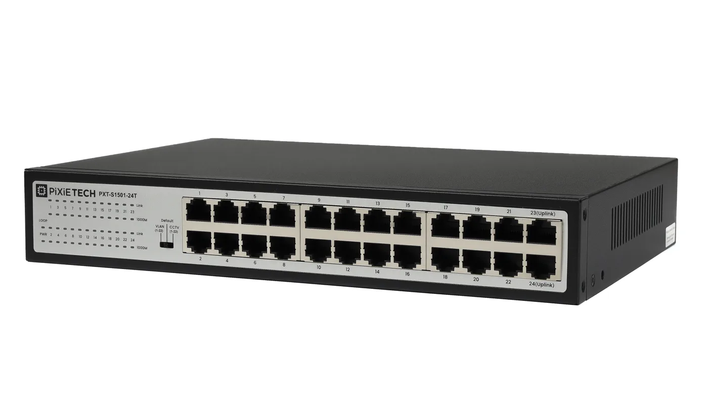Неуправляемый коммутатор Pixietech PXT-S1501-24T — фото 2