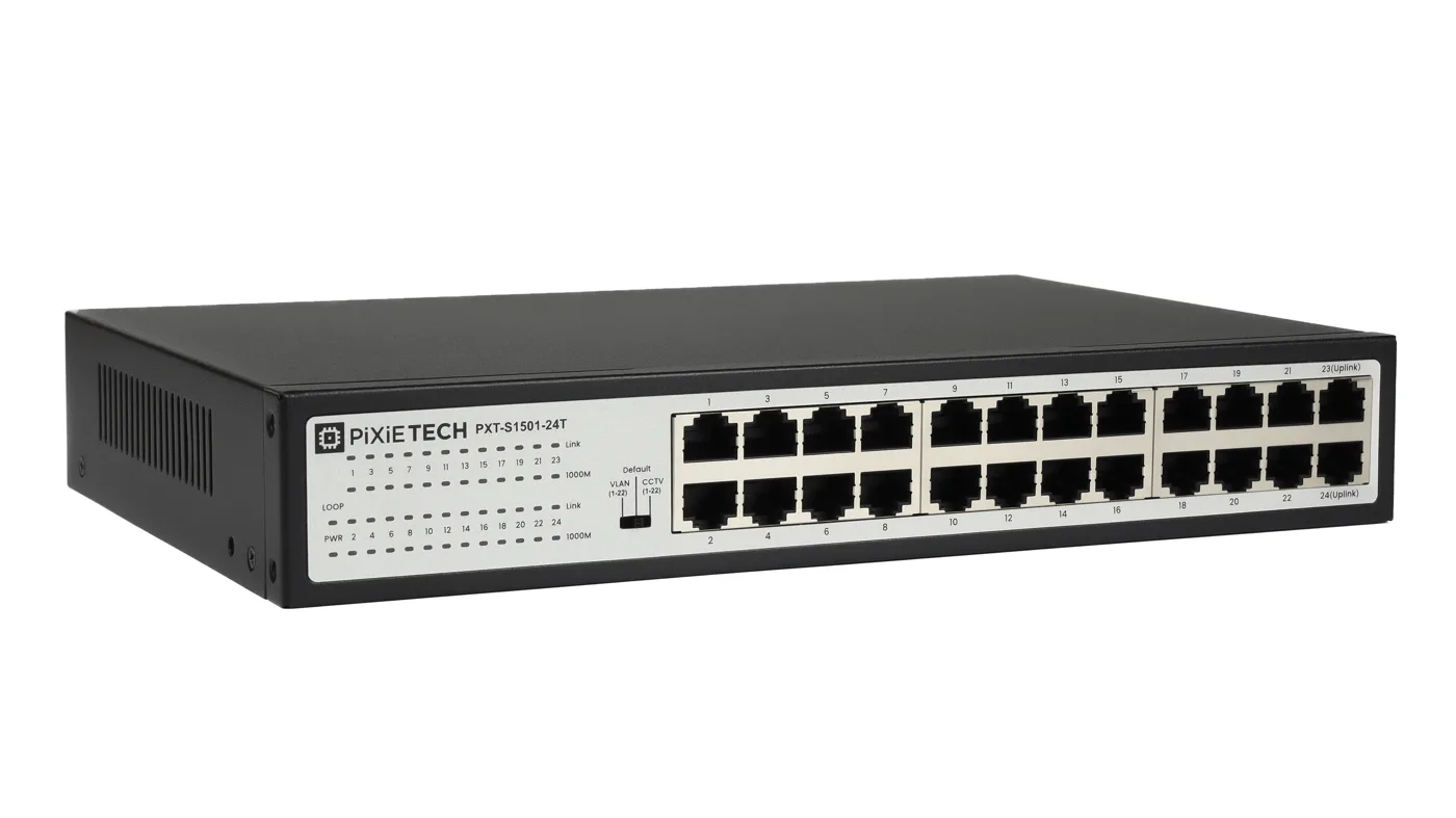 Неуправляемый коммутатор Pixietech PXT-S1501-24T — фото 3