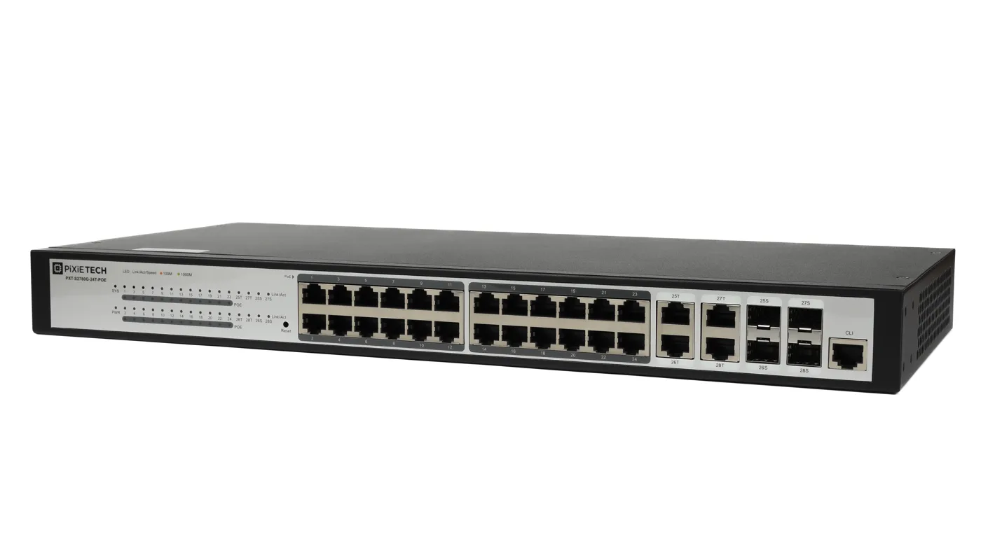 Управляемый PoE коммутатор уровня L2 PXT-S2780G-24T-POE — фото 3