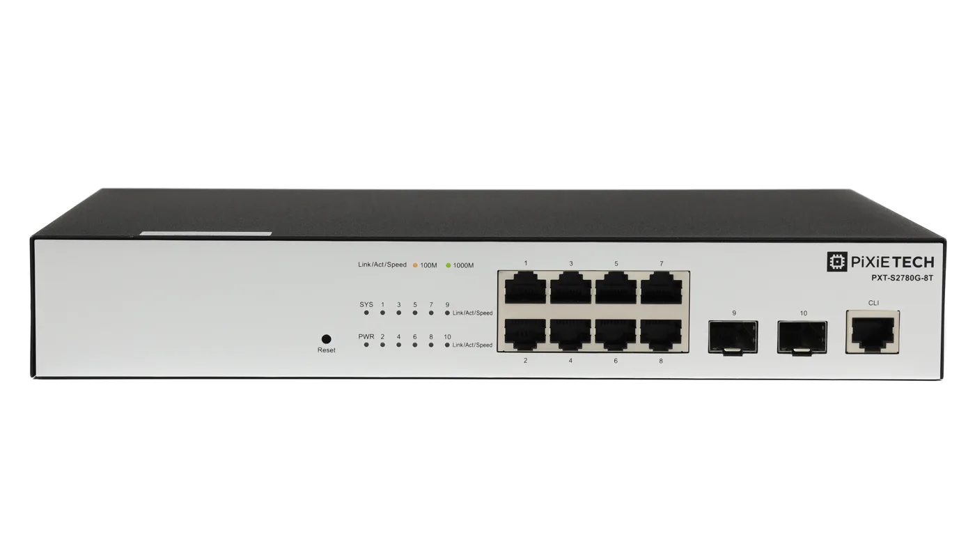 Управляемый коммутатор уровня L2 PXT-S2780G-8T