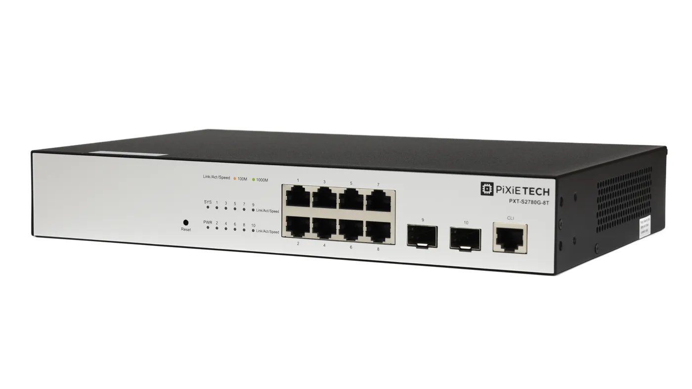 Управляемый коммутатор уровня L2 PXT-S2780G-8T — фото 2