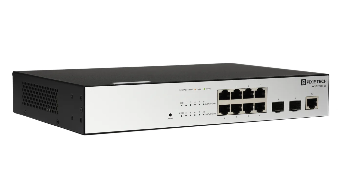 Управляемый коммутатор уровня L2 PXT-S2780G-8T — фото 3