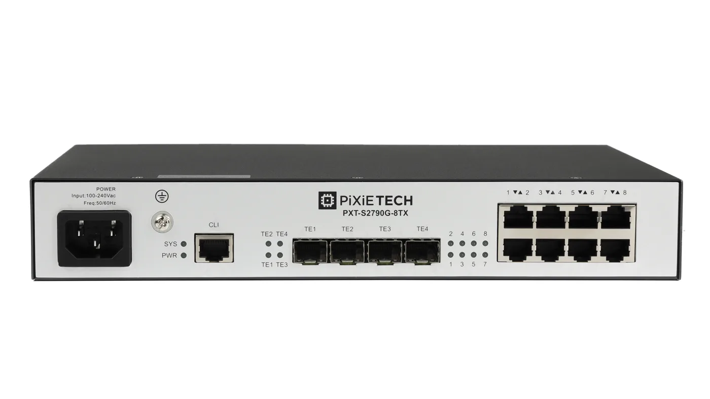 Управляемый коммутатор уровня L3 PXT-S2790G-8TX