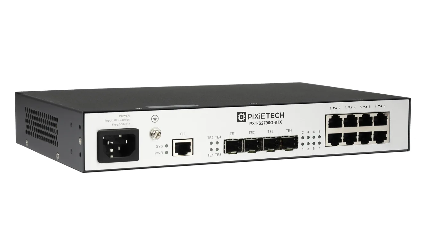 Управляемый коммутатор уровня L3 PXT-S2790G-8TX — фото 4