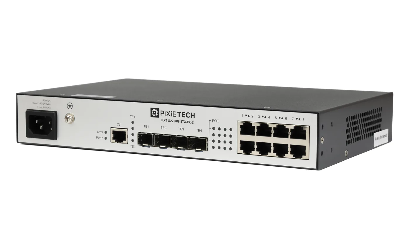 Управляемый PoE коммутатор уровня L3 PXT-S2790G-8TX-POE — фото 2