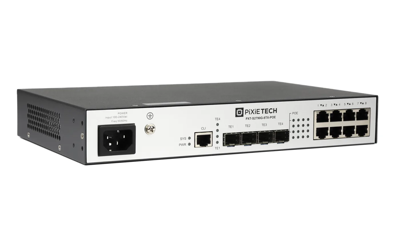 Управляемый PoE коммутатор уровня L3 PXT-S2790G-8TX-POE — фото 3