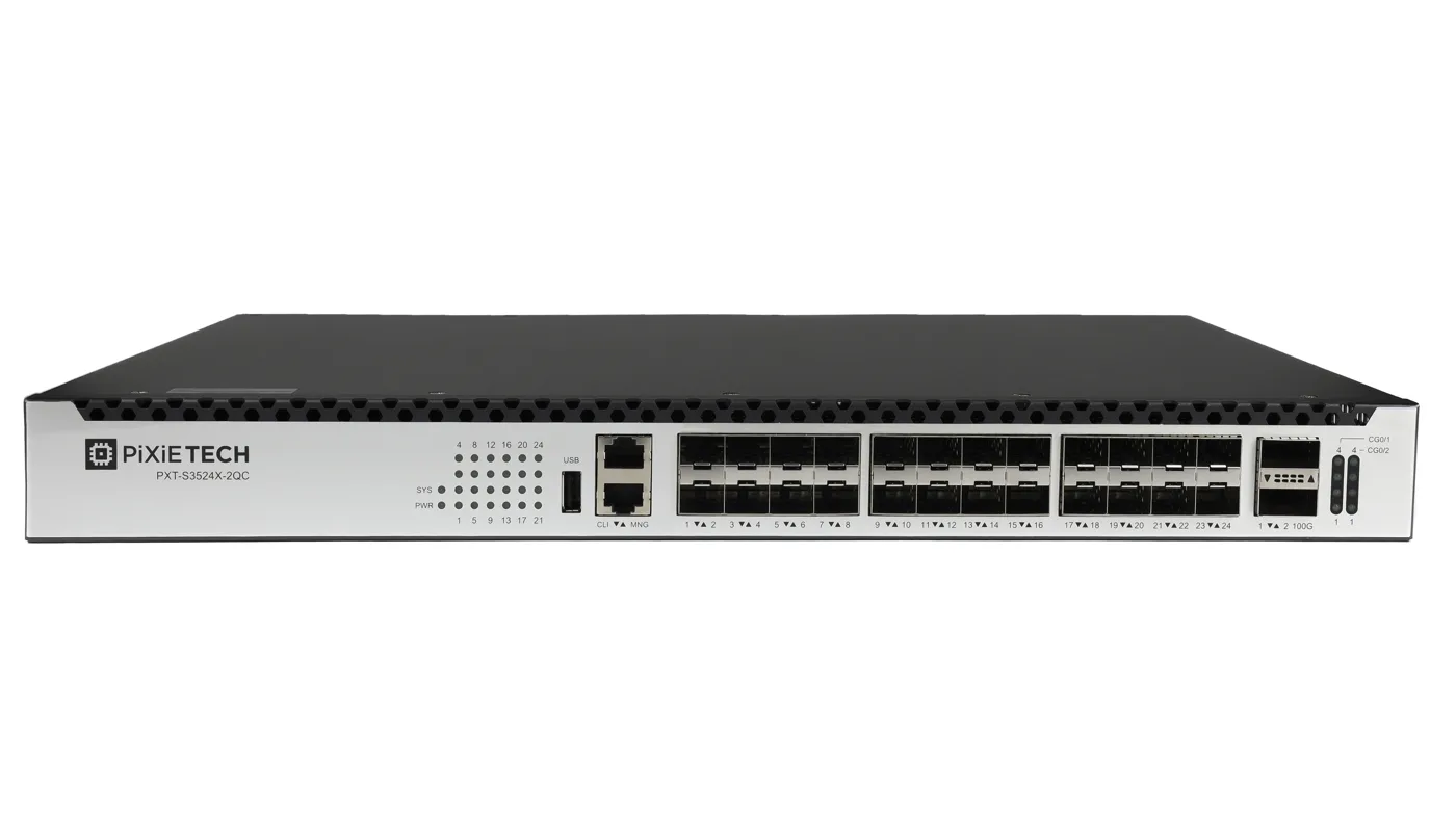 Управляемый коммутатор уровня L3 PXT-S3524X-2QC