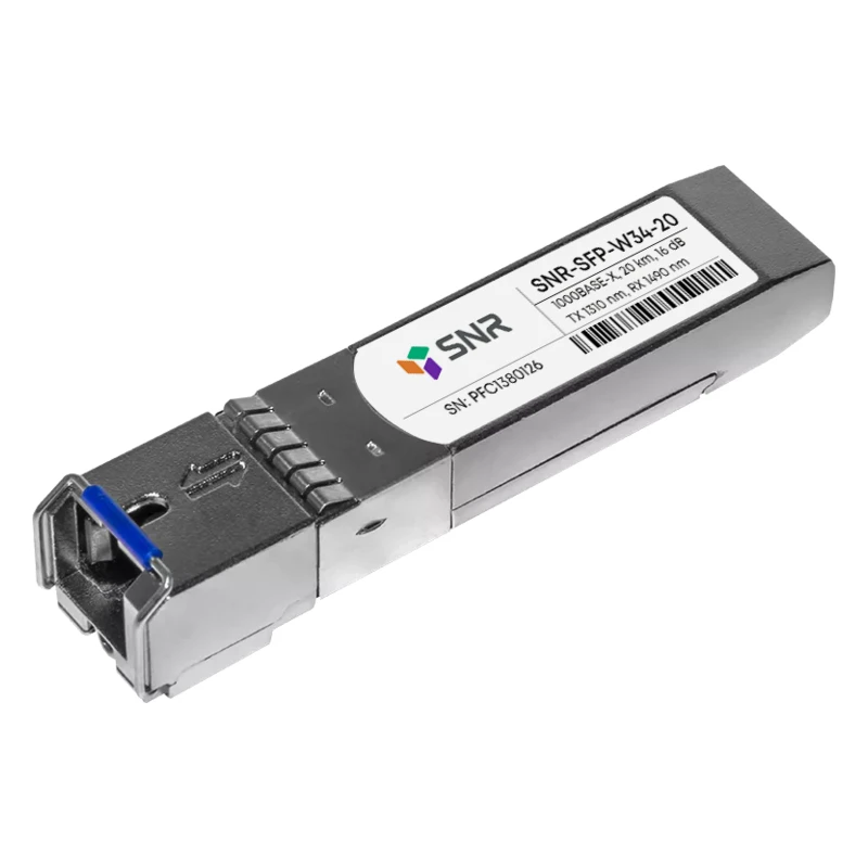 Модуль SFP WDM, дальность до 20км (12dB), 1310/1490nm