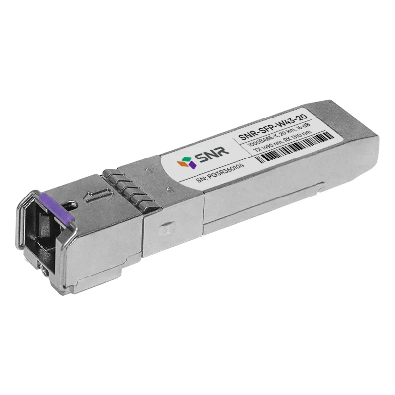 Модуль SFP WDM, дальность до 20км (12dB), 1490/1310nm