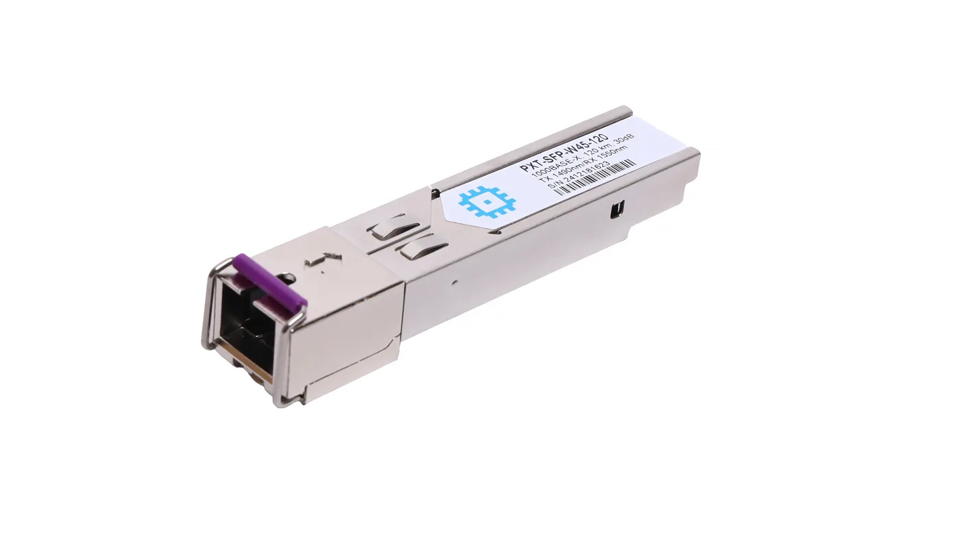 Модуль SFP WDM, дальность до 120км (30dB), 1490/1550нм
