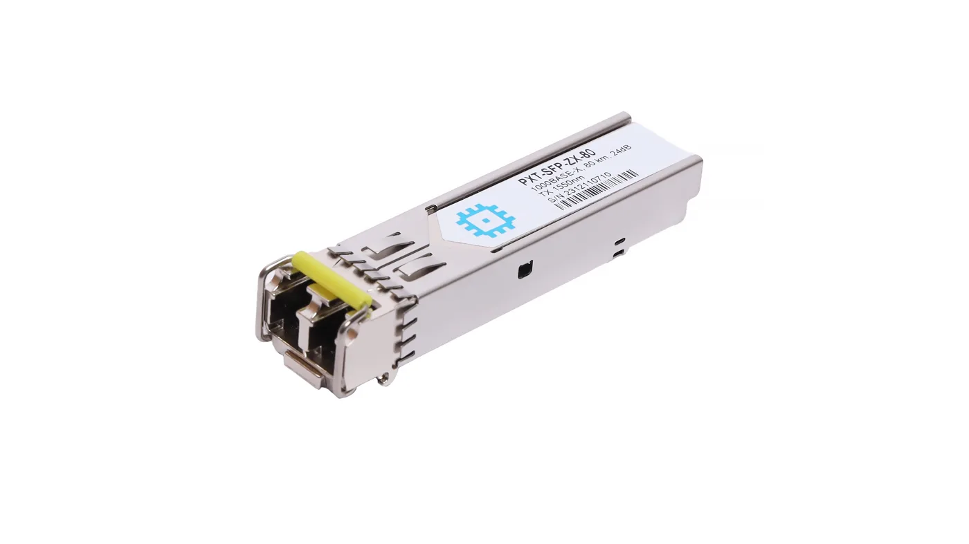 Модуль SFP , дальность до 80км (14dB), LC Duplex, 1550нм