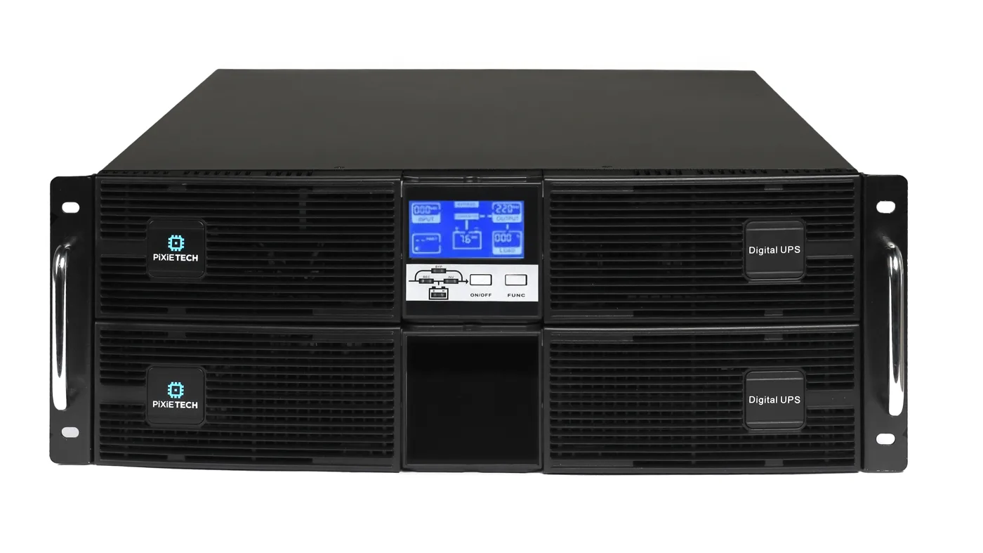 Источник бесперебойного питания Pixietech On-line, 3:1 фаза, rack, 20 кВа — фото 3
