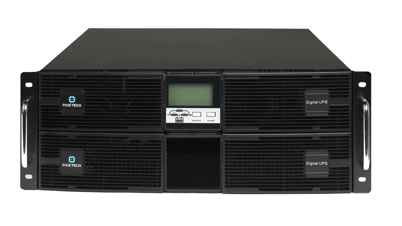 Источник бесперебойного питания Pixietech On-line, 3:1 фаза, rack, 20 кВа — фото 4