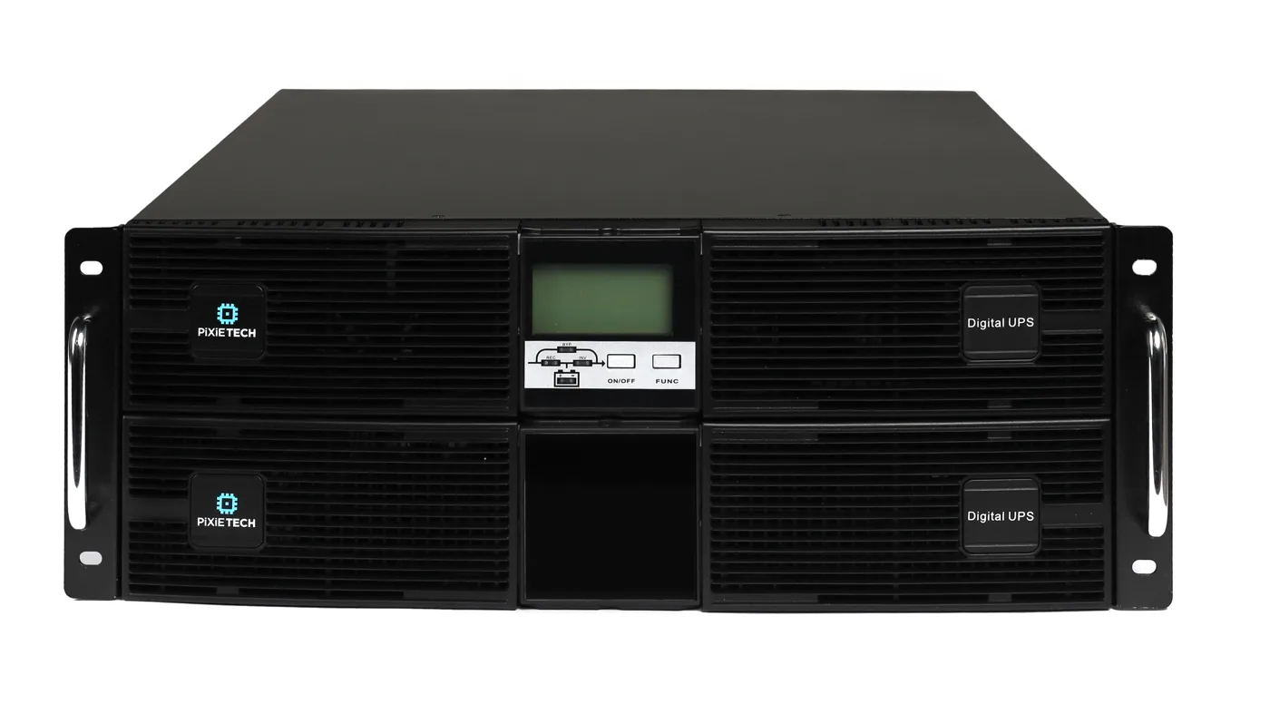 Источник бесперебойного питания Pixietech On-line, 3:1 фаза, rack, 20 кВа — фото 5