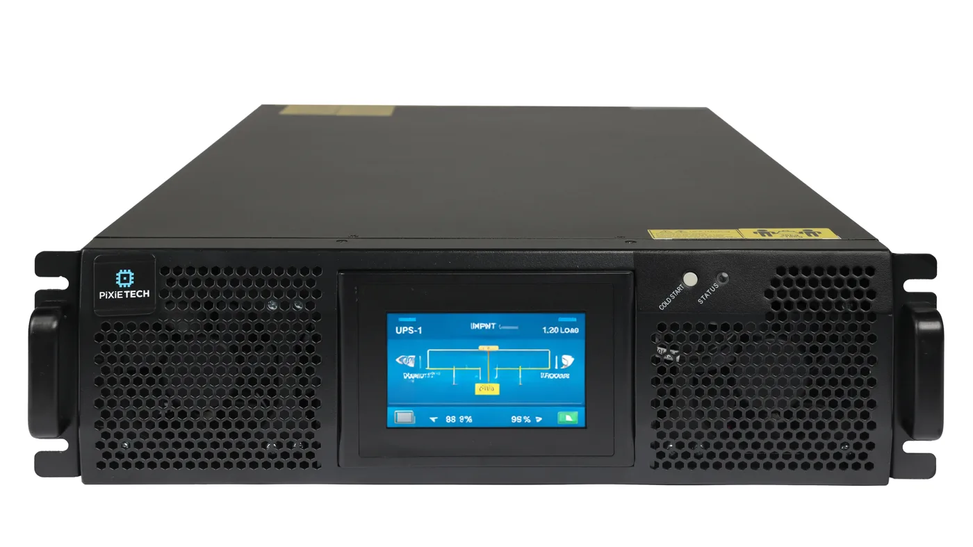 Источник бесперебойного питания Pixietech On-line, 3:3 фаза, rack, 20 кВа