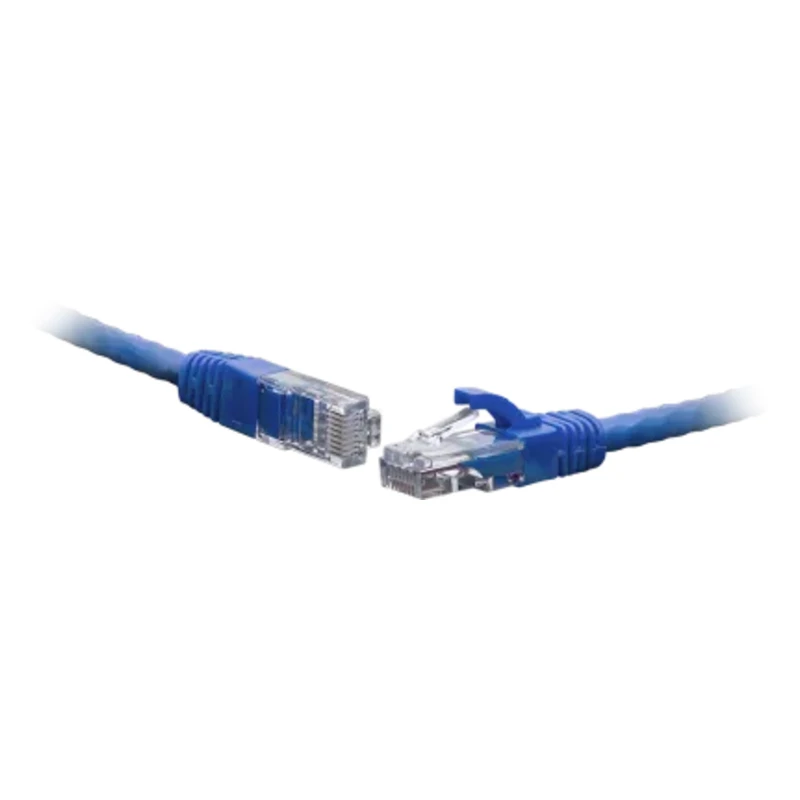 Коммутационный шнур UTP cat.5e 0,5 м черный