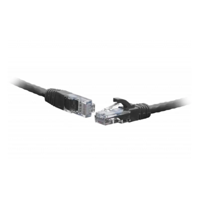 Коммутационный шнур UTP cat.6 1,0 м черный