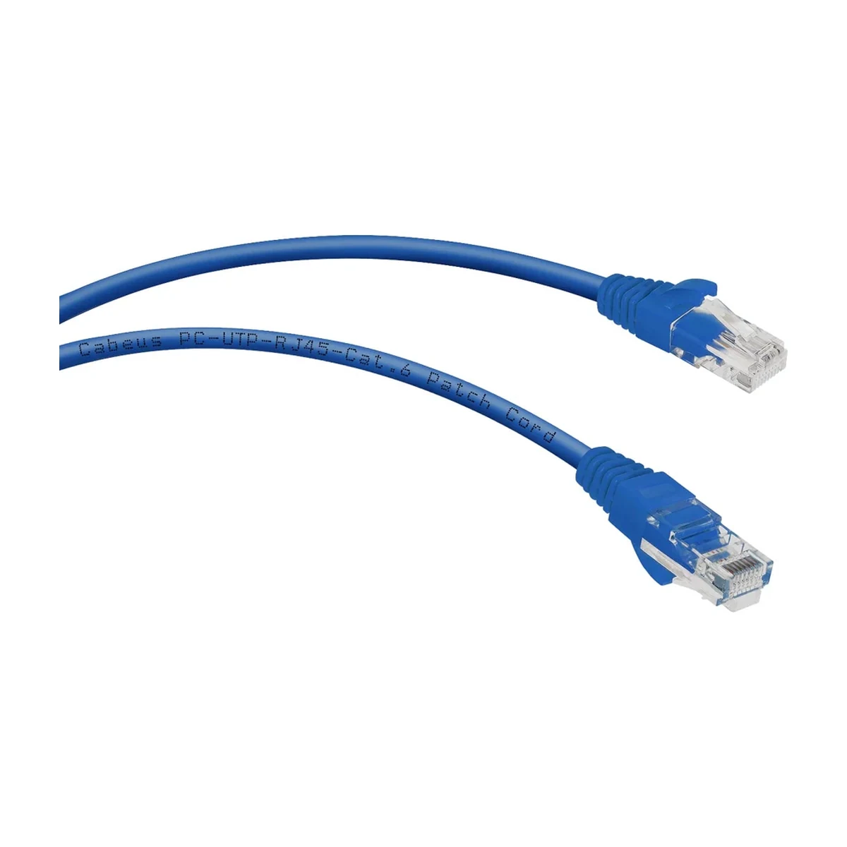 Коммутационный шнур UTP cat.6 10,0 м синий