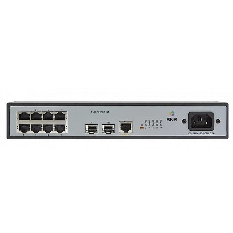 Управляемый POE коммутатор уровня 2 SNR-S2200G-8T-POE
