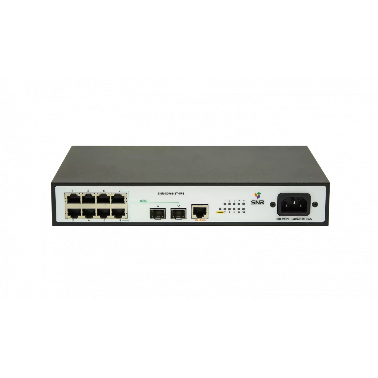 Управляемый коммутатор уровня 2 SNR-S2965-8T-UPS