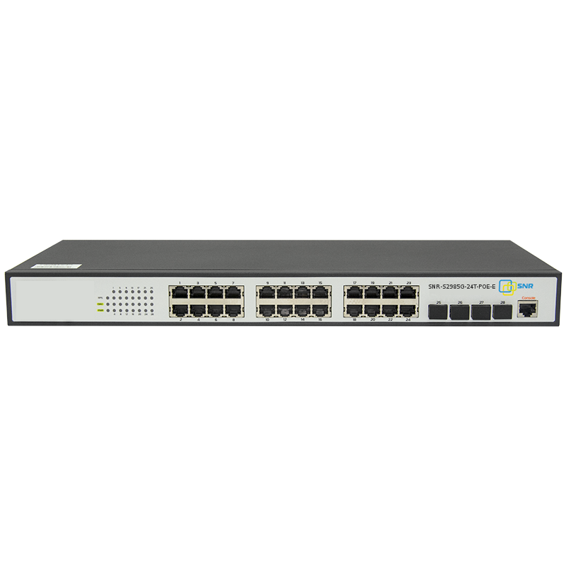 Управляемый POE коммутатор уровня 2 SNR-S2985G-24T-POE-E