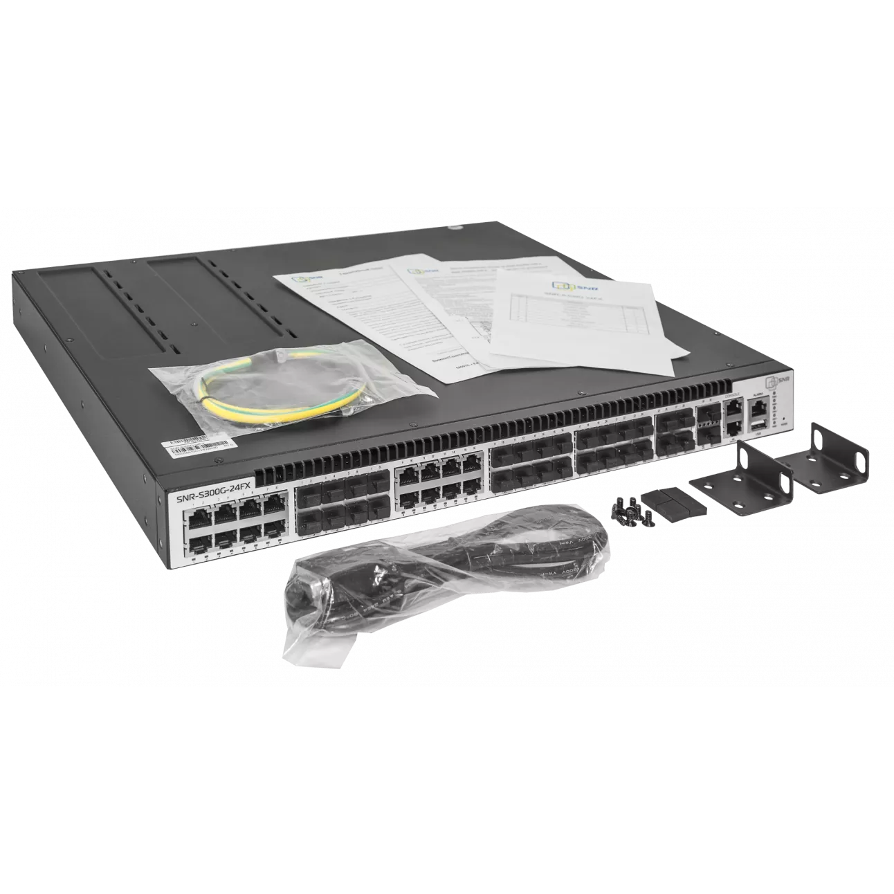 Управляемый коммутатор уровня 3 SNR-S300G-24FX