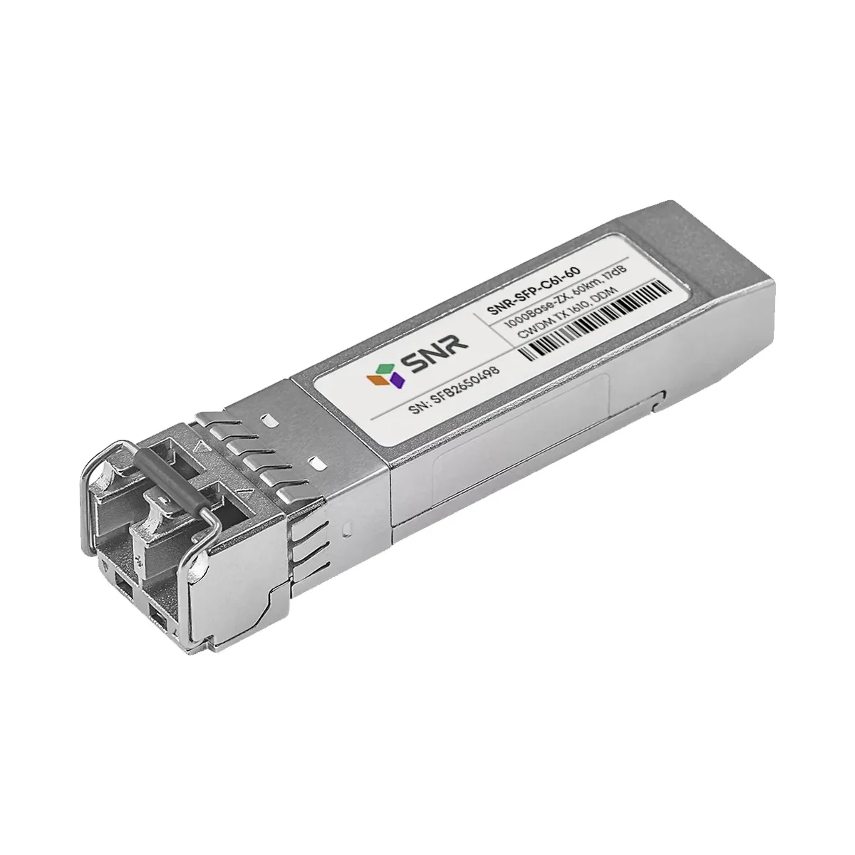 Модуль SNR SFP CWDM оптический, дальность до 60км (17dB), 1610нм