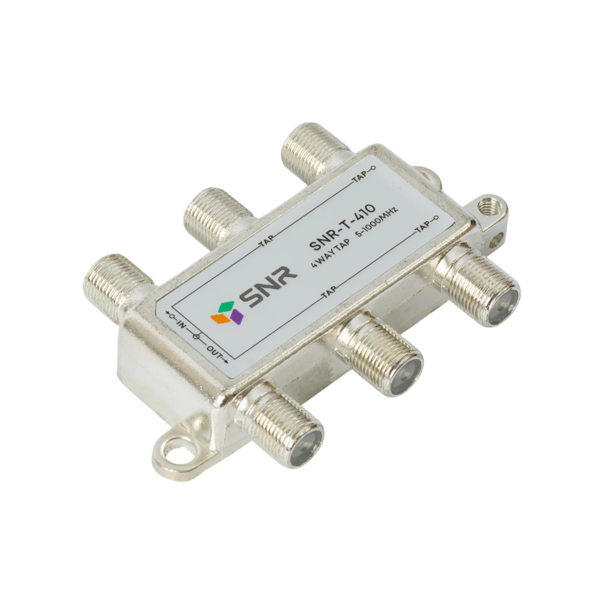 Ответвитель абонентский SNR-T-314 на 3 отвода, затухание IN-TAP 14dB