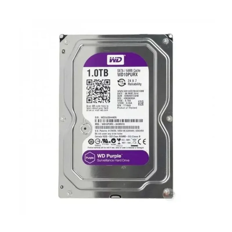 Жёсткий диск (HDD) DS WD10PURX-78 (Original) HDD-1tb
