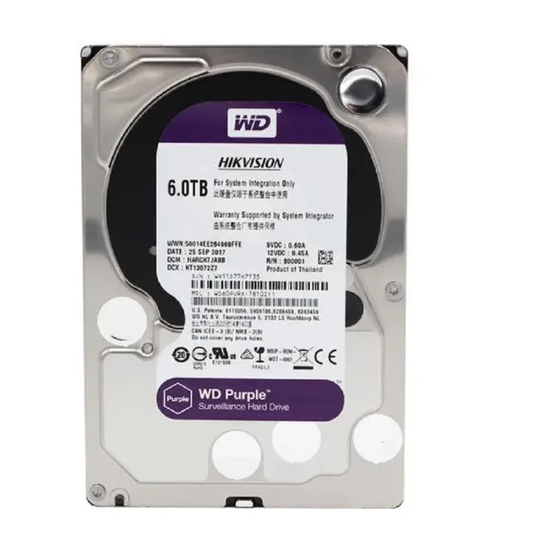 Жёсткий диск (HDD) DS WD62PURX-78 (Original) HDD-6tb