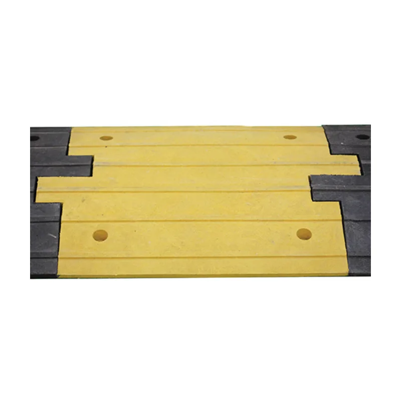 Конец Лежачего полицейского STANDART Yellow Size:175*350*50MM