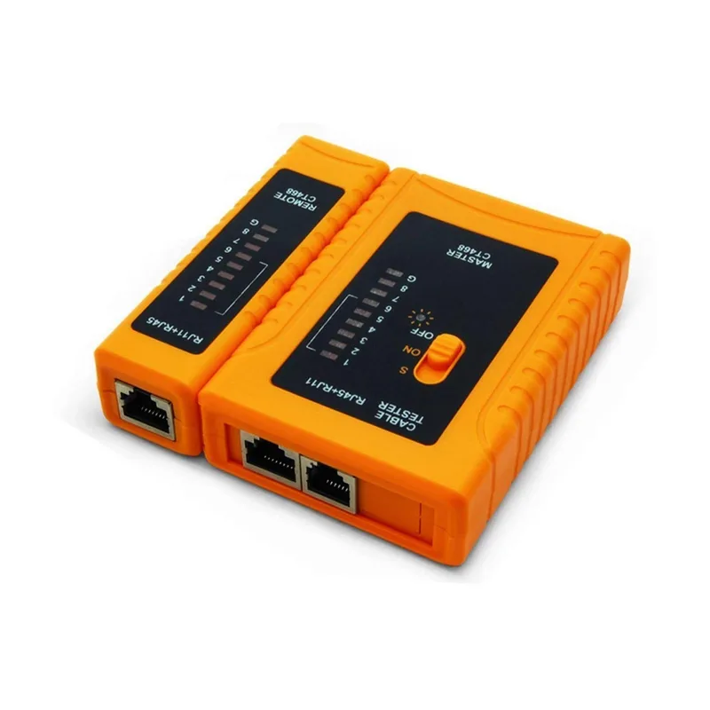 Тестер кабеля Lan Tester RJ-11+RG-45