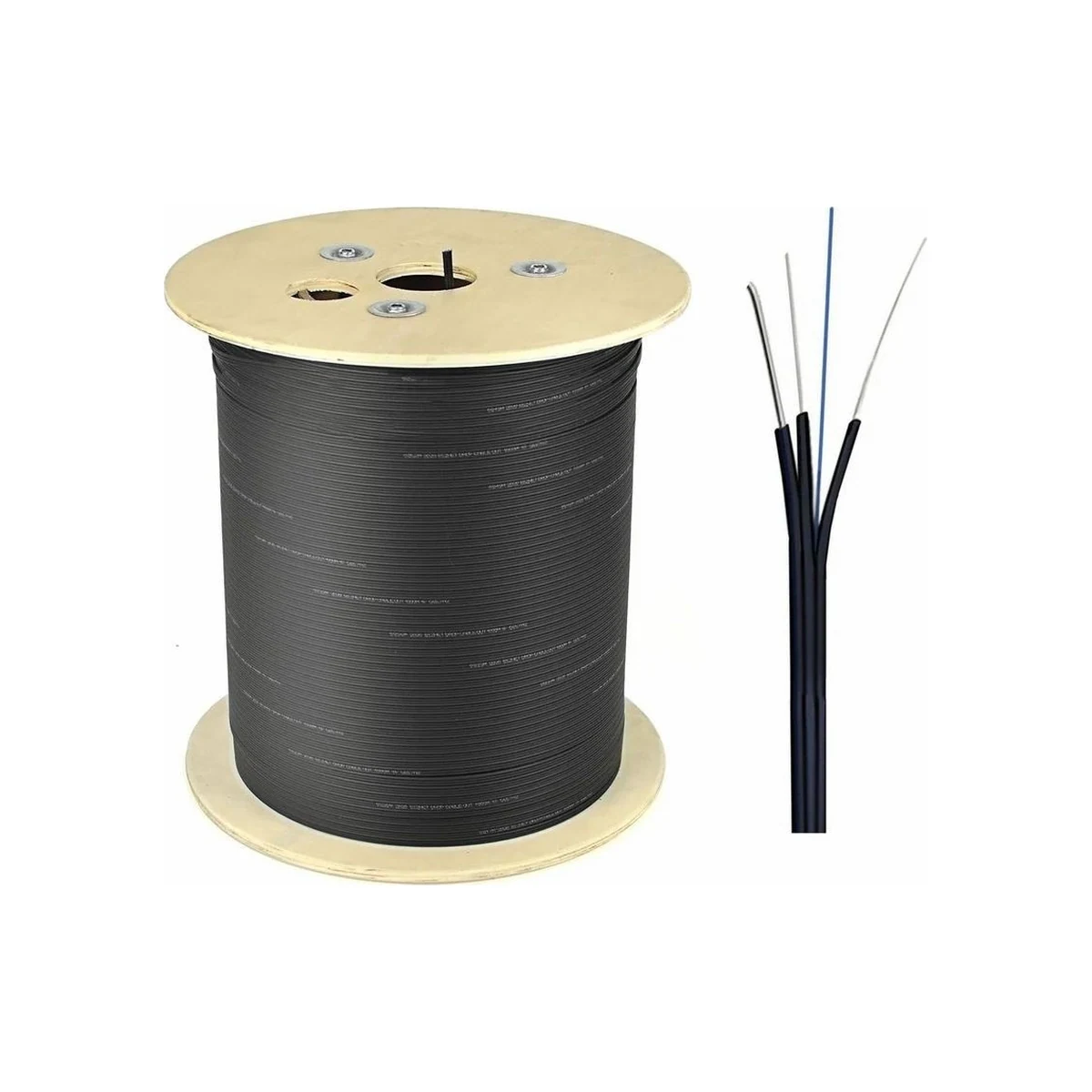Оптический кабель Оптика Дроп FIBER OPTIC 2CORE