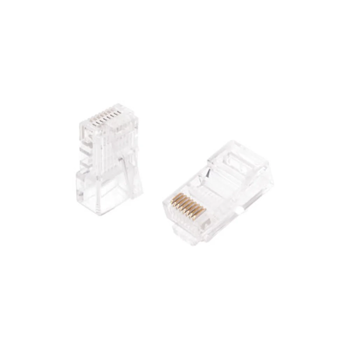 RJ-45 cat.5 connector (100 pcs), colored