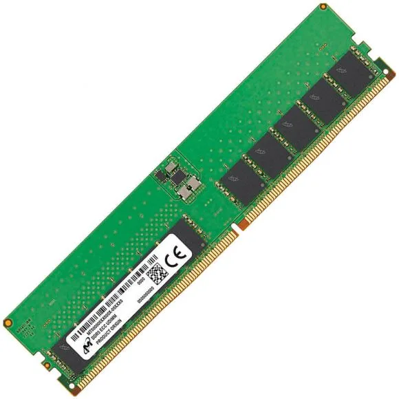 Micron 32GB DDR5 ECC UDIMM 2Rx8 5600 CL46 (16Gbit)