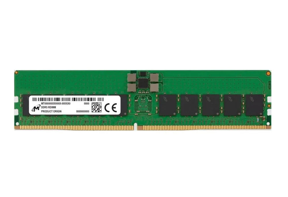 Micron DDR5 RDIMM 32GB 1Rx4 4800 CL40 (16Gbit)
