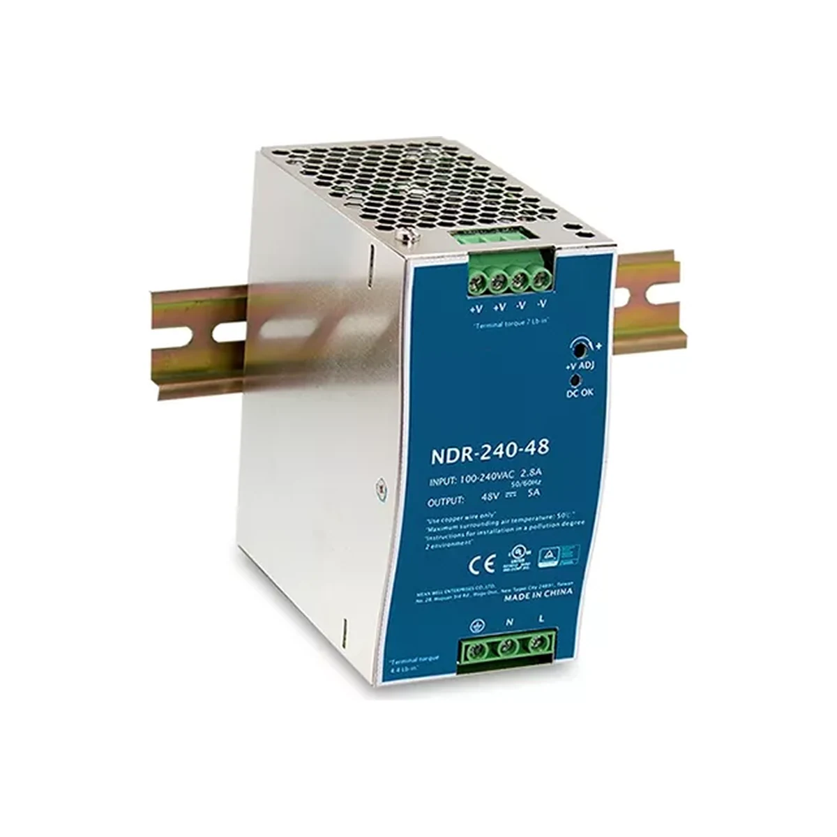Блок питания на DIN-рейку NDR-240-48