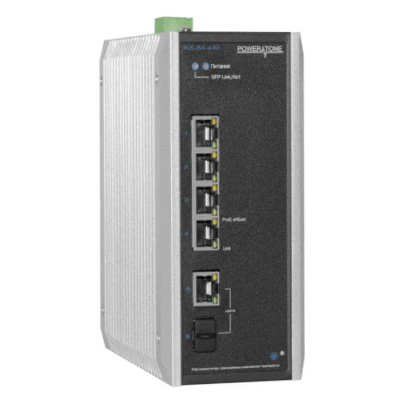 Уличный PoE коммутатор PUS-154-4-1Vi
