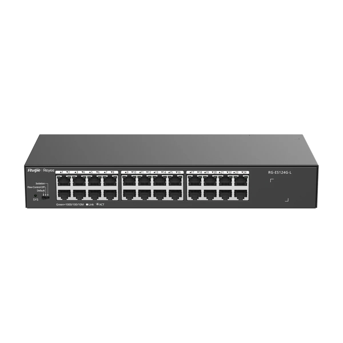 Неуправляемый коммутатор Ruijie RG-ES124G-L