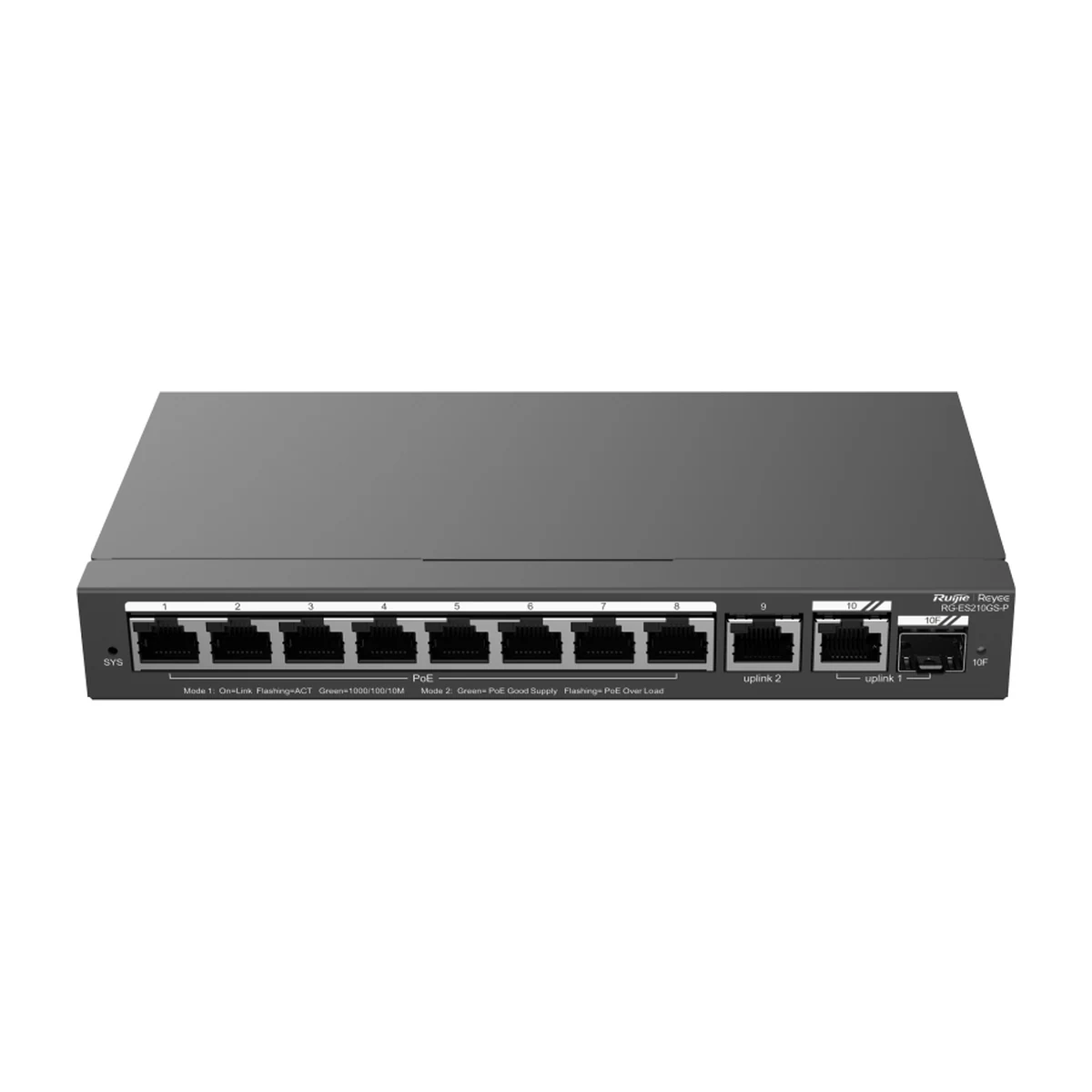 Коммутатор L2 Ruijie RG-ES210GS-P