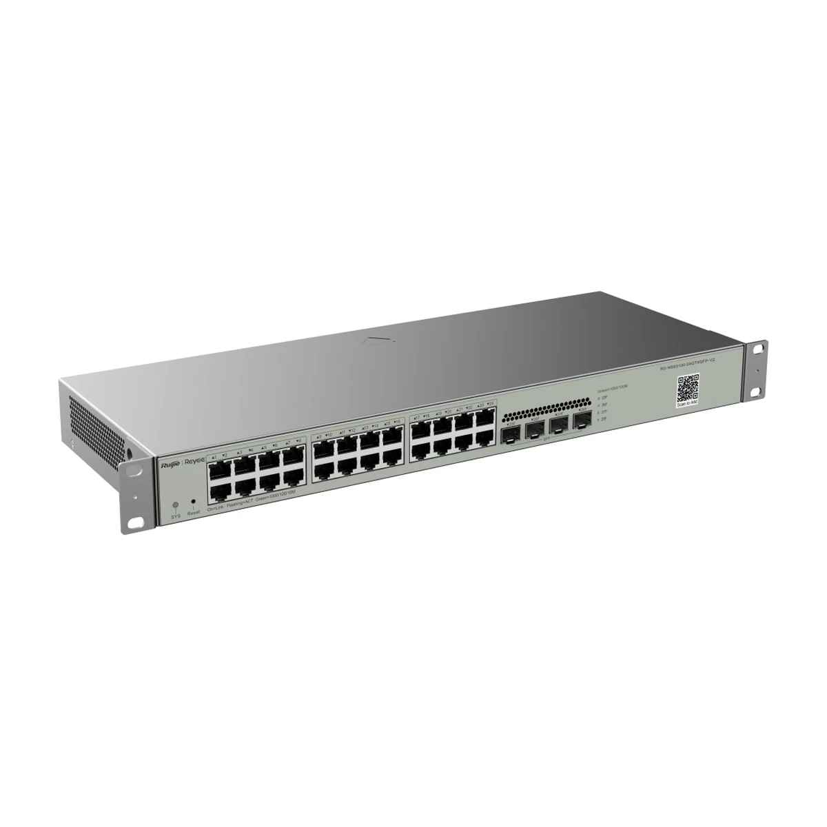 Коммутатор L2+ Ruijie RG-NBS3100-24GT4SFP-V2 — фото 3