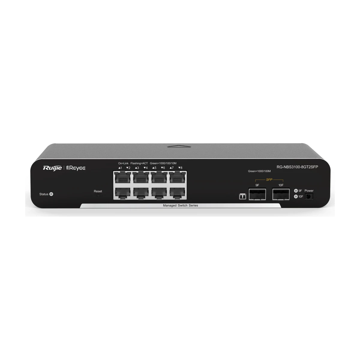 Коммутатор L2+ Ruijie RG-NBS3100-8GT2SFP