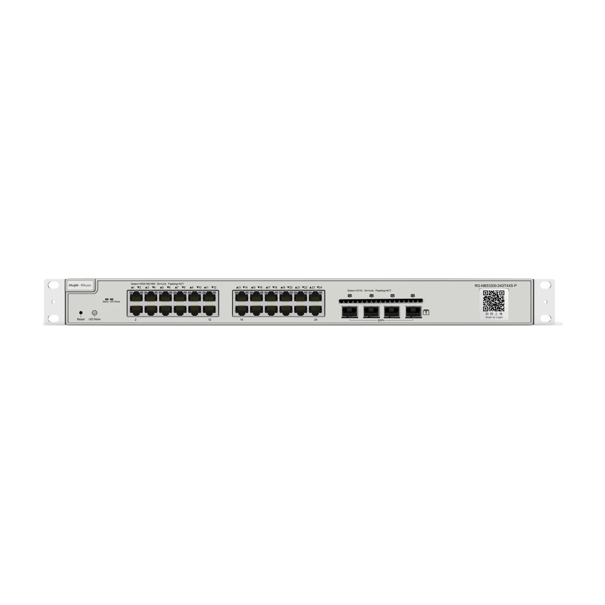 Коммутатор L2+ Ruijie RG-NBS3200-24GT4XS-P — фото 2