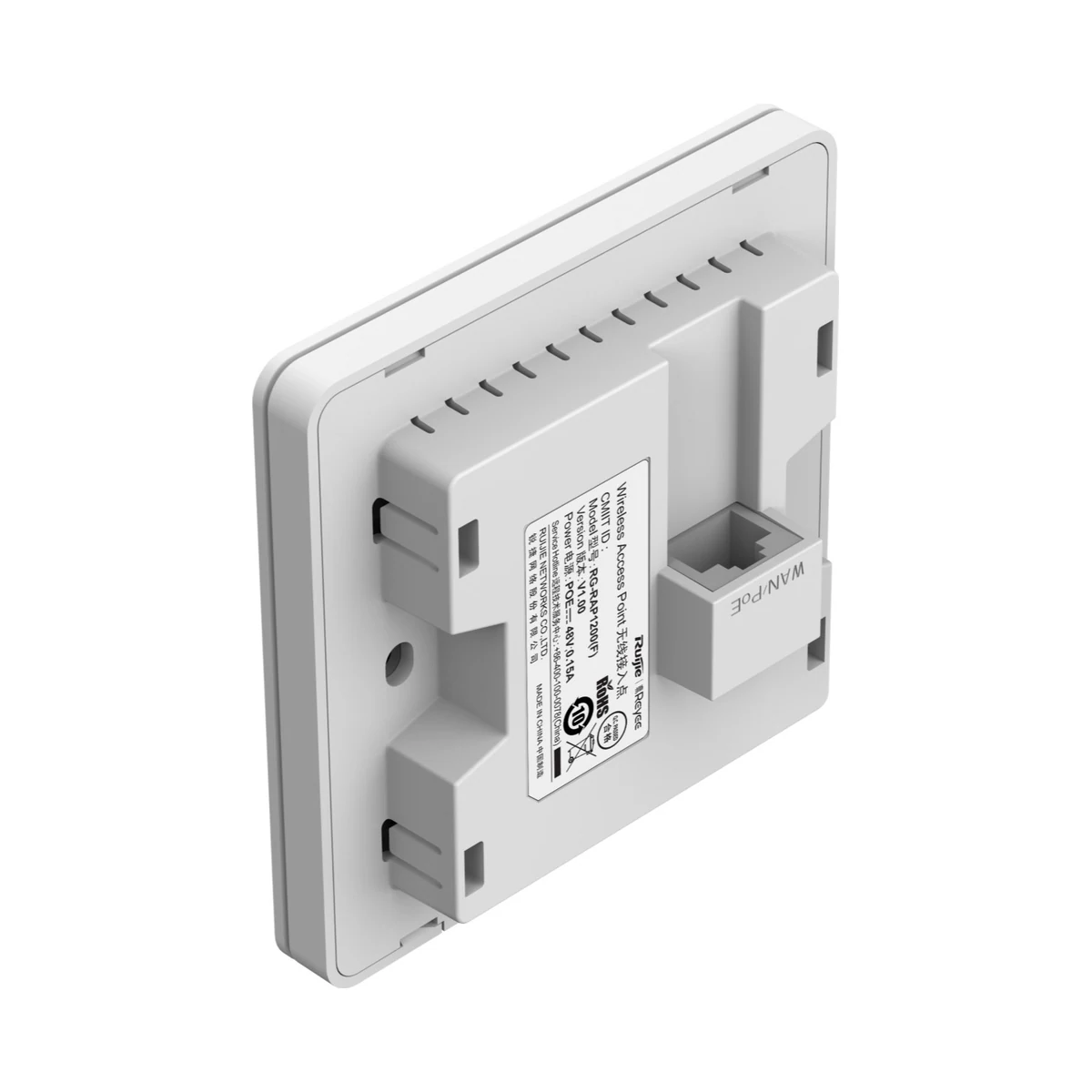 Точка доступа Wi-Fi WiFi 5 802.11ac Ruijie RG-RAP1200(F) — фото 3