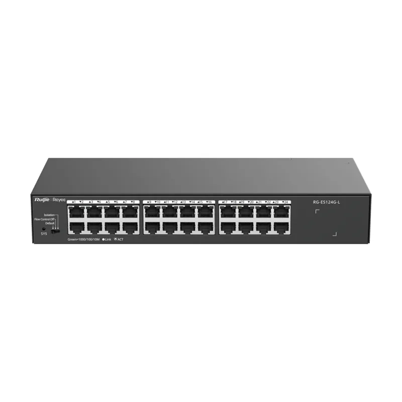 Неуправляемый коммутатор Ruijie RG-ES124G-L