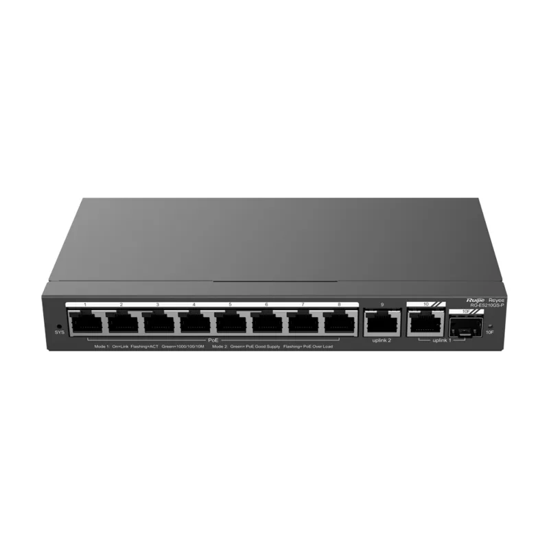 Коммутатор L2 Ruijie RG-ES210GS-P
