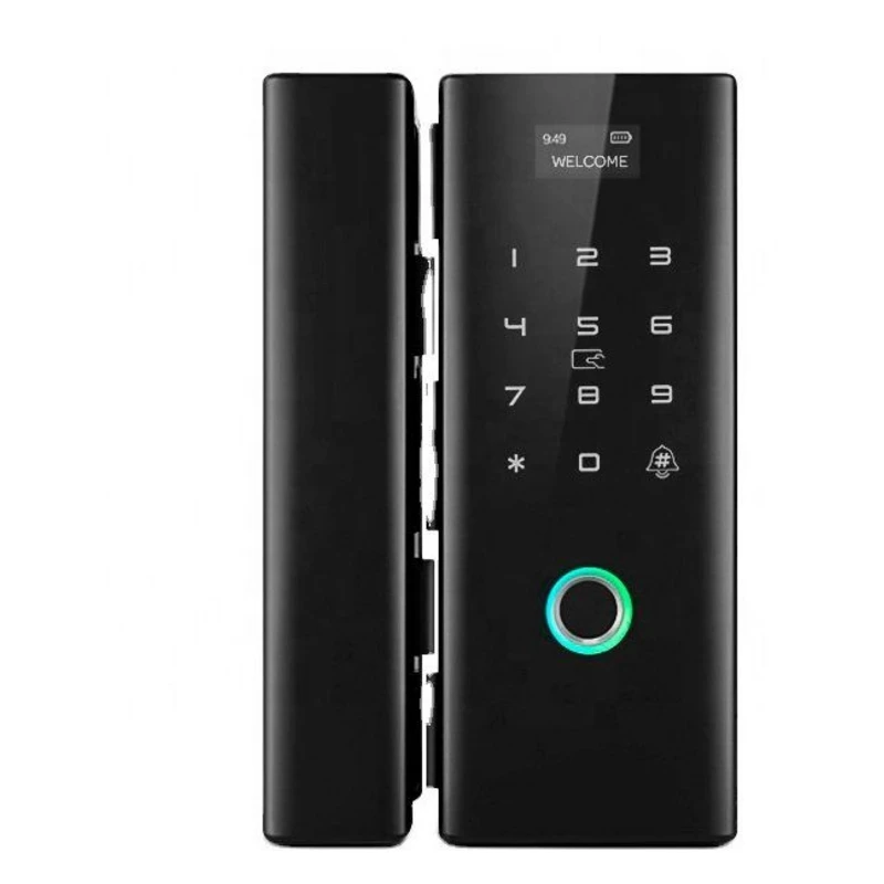 Дверной Wi-Fi замок с поддержкой отпечатка, кода, карты Tuya Smart
