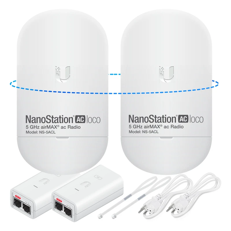 Wi-Fi точка доступа уличная Ubiquiti NanoStation Loco 5AC