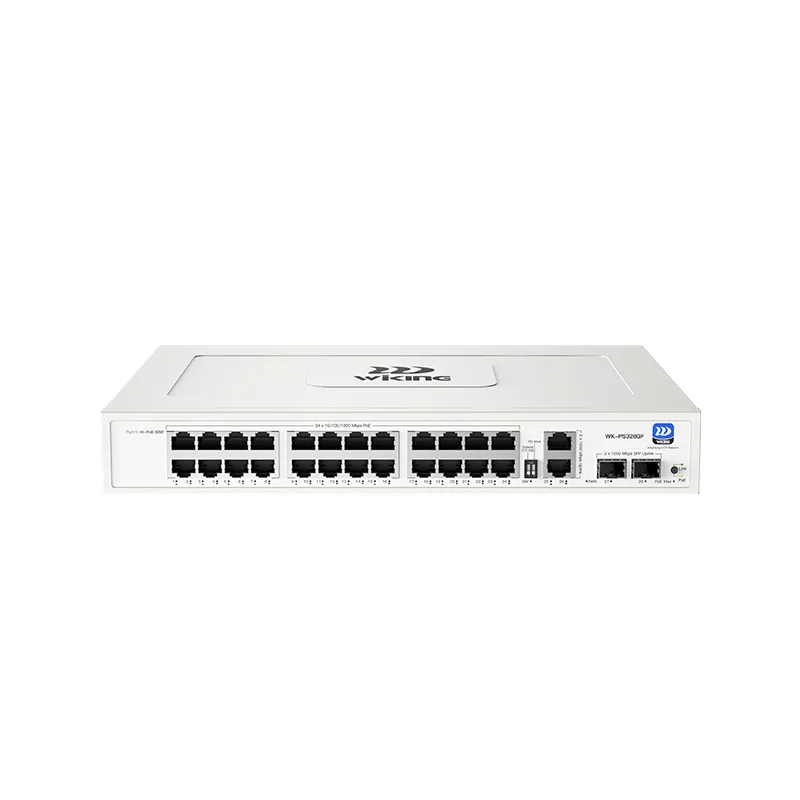 PoE-коммутатор Wi-Tek WK-PS328GF Poe 24+2+2SFP